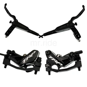 TRP Trail EVO HD-M843 DownHill Hydraulic MTB Disc Brake Set Front+Rear - Picture 1 of 10