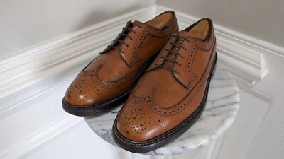 Botín Vintage Florsheim Imperial Kenmoor Blucher 5 Uñas V 93602 Marrón Talla 8.5 E Foto 1 de 4