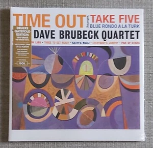 DAVE BRUBECK-TIME OUT/TAKE FIVE-BRAND NEW & SEALED 180g RE-ISSUE LP ON DOL-1959 - Picture 1 of 2