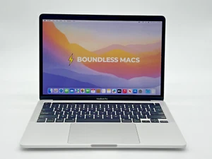 Apple MacBook Pro 13" 2020 1.7GHz i7 16GB 256GB SSD Silver Good w/ Warranty - Afbeelding 1 van 14