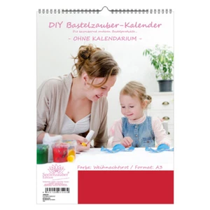 DIY Bastelzauber Wandkalender zum basteln OHNE Kalendarium DIN A3 Hochformat Fa - Bild 1 von 1
