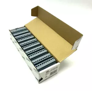 ABB Entrelec 1SNA115116R0700 Feed-Through Modular Terminal Block Gray BOX OF 50 - Picture 1 of 10