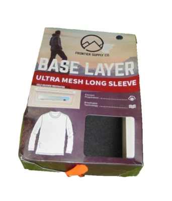 Футболка мужская Frontier Supply базовый слой с длинным рукавом средняя новая черная - Изображение 1 из 2