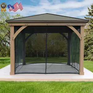 Yardistry Gazebo Mosquito Mesh Kit NEW - Picture 1 of 18