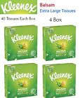 Kleenex Balsam Extra Large Tissues ( 40 Tissues Each Box) 3ply - 4 BOX