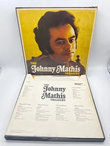 THE JOHNNY MATHIS TREASURY LP Box Set 6 Albums 60 Classic Songs Columbia 1973 VG - Picture 1 of 12