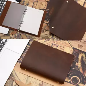 A5 Vintage Leather Bound Journal Diary Handmade Book Notebook Sketchbook - Picture 1 of 14