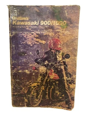 Kawasaki Chilton’s Kawasaki 900 / 1000 Manual 1973 1977 Not A Reprint - Image 1 of 4