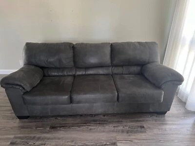 Ashley Darcy Sofa Charcoal, 3 Seater - Image 1 of 4