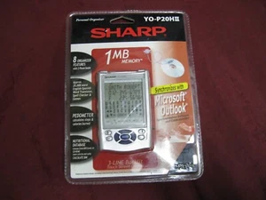 NEW vintage Sharp YO-P20HII Personal Electronic Organizer PDA 1 mb memory - Photo 1 sur 5