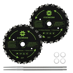 9" Kettensäge Freischneider Klinge für Weedeater - 20 Zähne Rund Trimmer Bürste... - Bild 1 von 7