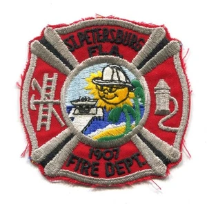Saint Petersburg Fire Department Patch Florida FL v3 - Picture 1 of 1