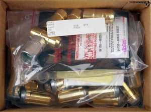 McGard 65810GD Gold Tuner Style Spline Drive Lug Nut Kit M14 x 1.5 Thread Size 1 - Picture 1 of 6