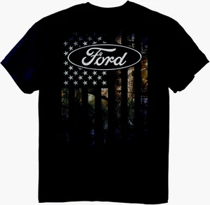 3XL Buck Wear FORD Camouflage T-Shirt American Flag Patriotic USA - Bild 1 von 2