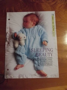 KNITTING PATTERN SLEEPING BEAUTY BABIES AND CHILDREN CREATIVE NEEDLES *GREAT* - Picture 1 of 1