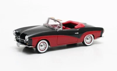 MATRIX SCALE MODELS, ROMETSCH Lawrence cabriolet noire et rouge 1959, échelle... - Photo 1/3