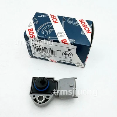 Fuel Pressure Sensor 0261230238 Fuel Rail Fits For Volvo S60 S80 V70 XC70 XC90 - Image 1 of 4