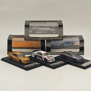 MORTAL 1/64 BLITZ D1 SKYLINE ER34 URAS Drift Car Diecast Toys Car Models Gifts - Picture 1 of 17