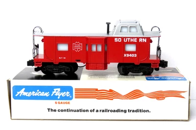 Modern American Flyer S 4-9403 Southern Illuminated Caboose UNRUN  OB L-2100 - Image 1 of 4