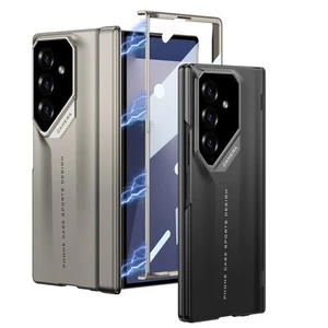 Custodia telefono protezione cerniera per Samsung Galaxy Z Fold 7 6 con protezione schermo - Foto 1 di 12