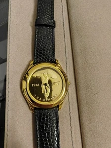 CAPTAIN AMERICA 50TH ANNIVERSARY COLLECTOR'S WATCH #244/1001 (1992) NUOVO - Foto 1 di 4
