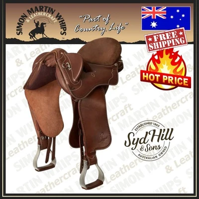 Syd Hill Premium Stock Fender Saddle - SHX Adjustable Tree - NEW — 第 1/3 张图片