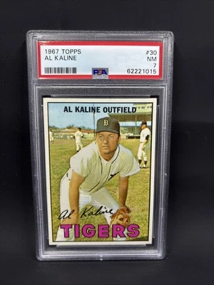 1967 Topps - Al Kaline #30 PSA 7 Foto 1 de 2