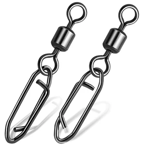 Clips de velocidad de pesca 50 piezas cambio rápido pivotes de pesca y broches de presión velocidad de pesca - Imagen 1 de 8