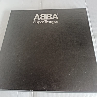 ABBA SUPER TROUPER L/E VINYL RECORD BOX SET + BOOK (ABBOX1) VG+ FREE UK P+P LOOK - Image 1 of 4