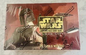Star Wars CCG Cloud City Booster Box 1997 Decipher TCG Boba Fett Factory Sealed - Bild 1 von 7