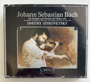 Bach Violinsonaten & Partiten Dmitry Sitkovetsky 1985 Orfeo 2 CDs Japan - Bild 1 von 3