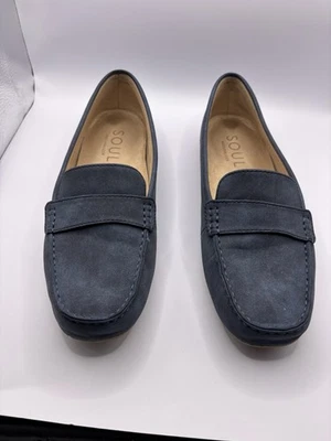 Mocasines de conducción Soul Naturalizer para mujer en azul marino talla 9,5 Foto 1 de 4