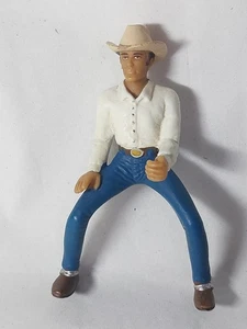 Schleich Cowboy Horse Bull Rider Rodeo Man Retired 2004 Figure - Picture 1 of 4