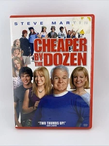Cheaper by the Dozen - DVD 2003 Full Screen And Wide Screen - Foto 1 di 3