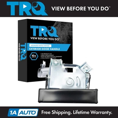 TRQ Black Steel Tailgate Tail Gate Handle for GM Pickup Truck Blazer Jimmy - Image 1 of 4