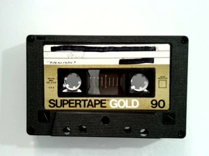 REALISTIC SUPERTAPE GOLD C-90 Type I Blank Cassette Tape USED - Picture 1 of 2