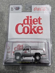 1998 GMC Sierra 1500 4x4 Diet Coke M2 Machines 1:64 Scale Coca-Cola A28 - Picture 1 of 1