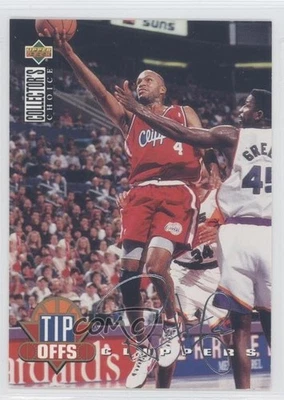 1994-95 Upper Deck Collector's Choice Tip Offs Silver Foil Signature Ron Harper - Image 1 of 2