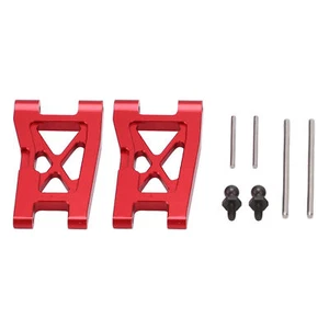 2 Set Braccetti Sospensione Anteriore Posteriore RC per LaTrax Teton 76054?1 1/18 (Rosso) - Foto 1 di 12