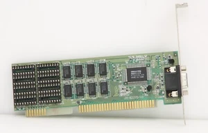 Realtek JA-8227D-V1 16-Bit ISA Grafikkarte mit Quadtel RTG3105iEH Chip. - Bild 1 von 8