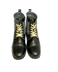 Durango 354101 Faux Leather & Canvas 7” Lace Up Boots Men Size 12 M - Picture 1 of 15