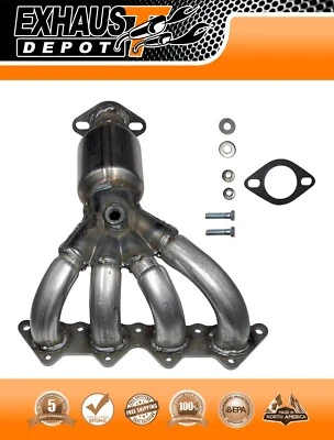 Convertidor catalítico colector para Dodge Stratus cupé 2,4 L 2001-2005 banco 1 Foto 1 de 4