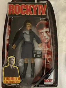 Rocky IV Ludmilla Drago Actionfigur Jakks Pacific Neu und Versiegelt - Bild 1 von 3