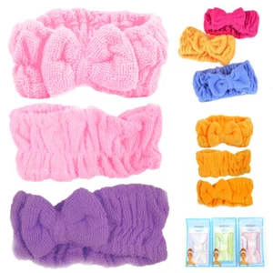 Microfiber Shower Bath Spa Hair Wrap Make-Up Headband Hairband Face Wash ! - Picture 1 of 1
