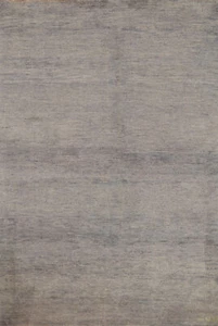 Contemporary Gabbeh Solid Design Wool Rug Perfect for Any Space 5' 0" x 3' 6" - Picture 1 of 18