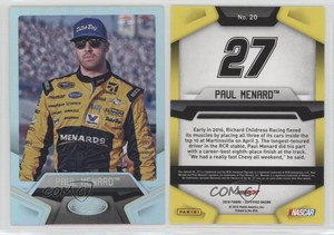 2016 Certified Mirror Silver /99 Paul Menard #20