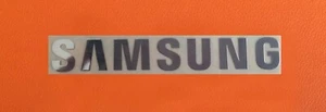 1 pcs Sticker Logo for SAMSUNG TV Laptop Microwave Oven Dishwasher 90mm x 13mm - Picture 1 of 1