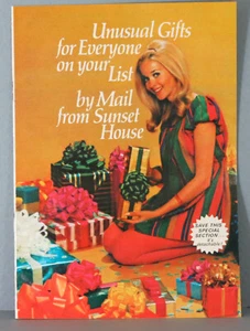 VTG Sunset House Unusual Gifts Christmas Catalog Mail Order Small Booklet 1967 - Picture 1 of 7