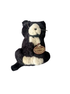 Juguete suave The Heritage Collection Ganz Bros gato negro con etiquetas franqueo gratuito del Reino Unido - Imagen 1 de 4