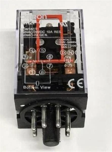 1 PIEZA Nuevo DC 12/24V AC110/220V MK2P-I Bobina 8 Pines Relé de Potencia MK2P-I - Imagen 1 de 2